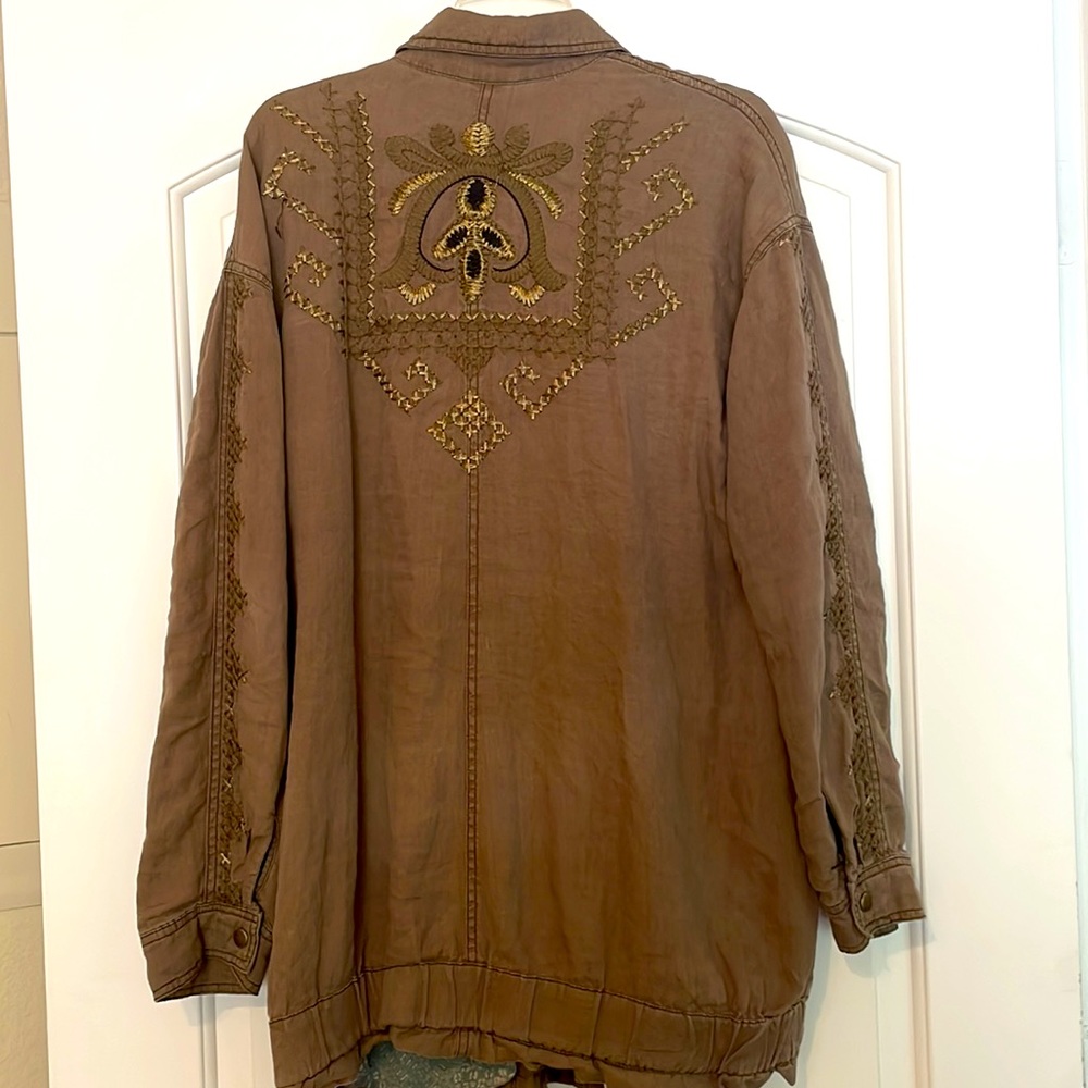 Free People Embroidered Jacket/dress - Picture 2 of 6